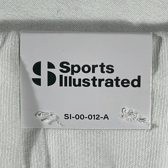 Sports Illustrated womens white pull-on drawstring elastic 5" shorts- size 2X - Picture 7 of 11